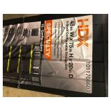 HDX 5 Tier Plastic Adjustable Garage Storage Shelving Unit in Black (48 in. W x 75 in. H x 20 in. D) Customer Returns See Pictures HDX 5 Tier Plastic Adjustable Garage Storage Shelving Unit in Black (48 in. W x 75 in. H x 20 in. D) Customer Returns See Pictures
