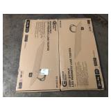 Lot of  Commercial Electric 2 ft. x 4 ft. 128-Watt Equivalent Integrated LED High Output Prismatic Lens White Troffer, 3500K/4000K/5000K Customer Returns See Pictures Lot of  Commercial Electric 2 ft. x 4 ft. 128-Watt Equivalent Integrated LED High Output Prismatic Lens White Troffer, 3500K/4000K/5000K Customer Returns See Pictures