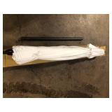 California Umbrella 9 ft. Aluminum Auto Tilt Patio Umbrella in White Olefin Customer Returns See Pictures California Umbrella 9 ft. Aluminum Auto Tilt Patio Umbrella in White Olefin Customer Returns See Pictures