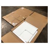 Lot of Closet Evolution 30 in. D x 30 in. W Classic White Wood Corner Shelf (3-Pack) Customer  Returns See Pictures Lot of Closet Evolution 30 in. D x 30 in. W Classic White Wood Corner Shelf (3-Pack) Customer  Returns See Pictures