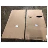 Lot of  Aria Railing 36 in. x 69.43 in. Black Powder Coated Aluminum Preassembled Deck Railing  Customer  Returns See Pictures Lot of  Aria Railing 36 in. x 69.43 in. Black Powder Coated Aluminum Preassembled Deck Railing  Customer  Returns See Pictures
