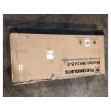 FLEXIMOUNTS 24 in. x 48 in. Heavy Duty Wall Shelf with Brackets in Black  Customer  Returns See Pictures FLEXIMOUNTS 24 in. x 48 in. Heavy Duty Wall Shelf with Brackets in Black  Customer  Returns See Pictures