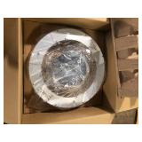 Home Decorators Collection Wesley Park 100-Watt Integrated LED Chrome Pendant Hanging Light with Clear Round Acrylic Ring Shade    Customer  Returns See Pictures Home Decorators Collection Wesley Park 100-Watt Integrated LED Chrome Pendant Hanging Light with Clear Round Acrylic Ring Shade    Customer  Returns See Pictures