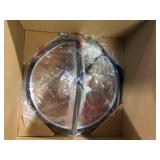Home Decorators Collection Townly 35-Watt 1-Light Satin Black Bowl Integrated LED Pendant Light with Open Metal Ring Shade      Customer  Returns See Pictures Home Decorators Collection Townly 35-Watt 1-Light Satin Black Bowl Integrated LED Pendant Light with Open Metal Ring Shade      Customer  Returns See Pictures