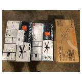 Lot of Assorted Lighting Ceiling Fans  Missing Parts Various Models and Conditions   Customer  Returns See Pictures Lot of Assorted Lighting Ceiling Fans  Missing Parts Various Models and Conditions   Customer  Returns See Pictures