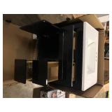 Home Decorators Collection Clady 31 in. Single Sink Matte Black Bath Vanity with White Cultured Marble Top (Assembled)  Customer  Returns See Pictures Home Decorators Collection Clady 31 in. Single Sink Matte Black Bath Vanity with White Cultured Marble Top (Assembled)  Customer  Returns See Pictures