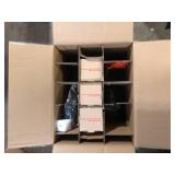 Hampton Bay Regan 63 in. Matte Black Floor Lamp with Clear Glass Shades  Customer  Returns See Pictures Hampton Bay Regan 63 in. Matte Black Floor Lamp with Clear Glass Shades  Customer  Returns See Pictures