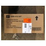 Lot of Commercial Electric Premium Series 6 in. LED, 2-Level Lumen Select, InfinitiEdge Slim Canless Recessed Light, Adjustable CCT   Customer  Returns See Pictures Lot of Commercial Electric Premium Series 6 in. LED, 2-Level Lumen Select, InfinitiEdge Slim Canless Recessed Light, Adjustable CCT   Customer  Returns See Pictures