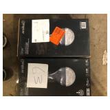 Lot of  Artika Glitzer 6.5-Watt 1 Light Chrome Modern Integrated LED Mini Pendant Light Fixture for Kitchen Island     Customer  Returns See Pictures Lot of  Artika Glitzer 6.5-Watt 1 Light Chrome Modern Integrated LED Mini Pendant Light Fixture for Kitchen Island     Customer  Returns See Pictures