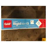 GAF Cobra Rigid Vent 3 - Plastic Roof Ridge Vent in Black, Plastic, 11.5 in. x 48 in., Easy Tear Sizing, Case (10-pcs) Customer  Returns See Pictures GAF Cobra Rigid Vent 3 - Plastic Roof Ridge Vent in Black, Plastic, 11.5 in. x 48 in., Easy Tear Sizing, Case (10-pcs) Customer  Returns See Pictures