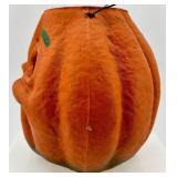 Vintage Papier Mache Pumpkin Halloween Lantern - Seasons Gone By 1998 DBH