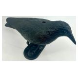 Halloween Decor Bundle with Raven Candle Holders, Towels, Spider Web, and Props