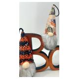 Halloween Decor Collection with Gnomes, Skull, Candle, and Towels