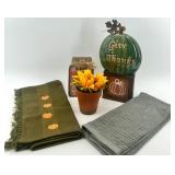 Fall Harvest Decor Collection with Pumpkin Motifs and Sunflower Arrangement