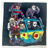 Set of 4 Day of the Dead and Horror Decor Items