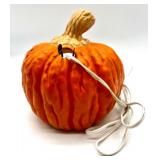 Lighted Pumpkin Decor and Set of 4 NEW Fall Themed Kitchen Towels