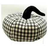 Fall Decor Set with Plaid Pumpkin, Gnome, 