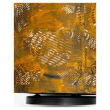 Fall and Halloween Metal Decor Collection with Floral Arrangements