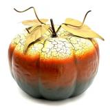 Fall and Halloween Metal Decor Collection with Floral Arrangements