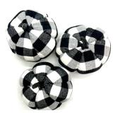 Black Cat Pillow Cover and 5 Fabric & Paper Pumpkins