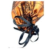 Halloween Decor with Light-Up Pumpkin, Witch Legs, Faux Fall Floral and Welcome sign