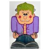Collection of Wooden Halloween Decorations