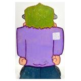Collection of Wooden Halloween Decorations