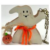 Collection of Wooden Halloween Decorations