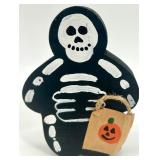 Collection of Wooden Halloween Decorations