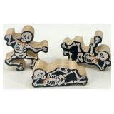 Halloween Wooden Decor with Signs, Ghost, Potions, and Pumpkin