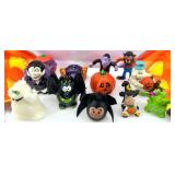 Halloween Figurines, Witch Decor, and BOO Wall Banner Collection