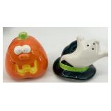 Halloween Decoration Including Signs, Witch Figures, and Decor Accents