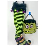 Halloween Decoration Including Signs, Witch Figures, and Decor Accents