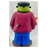 Halloween Frankenstein Figures and Spooky Ceramic Houses Decor Collection