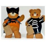 Trick or Treat with Mummy and Bear Figures