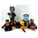 Halloween Plush Dolls and Animated Figures