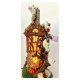 Set of 3 Lighted Halloween Village Houses with Ghost and Pumpkin Designs