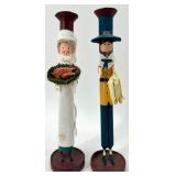 Thanksgiving Decor Collection: Figurines, Candle Holders, and Decorative Corn