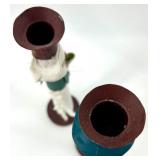 Thanksgiving Decor Collection: Figurines, Candle Holders, and Decorative Corn