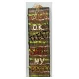 Fall Harvest Wreath, Halloween Sign, and Pumpkin Picks Decor Set