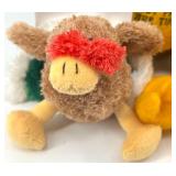 Collection of Plush and Fabric Turkey Decorations