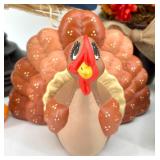 Thanksgiving Decor Collection with Figurines, Turkey Lights, and Wall Accents
