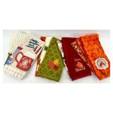 Set of 11 Fall and Thanksgiving Themed Kitchen Towels