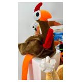 Thanksgiving Turkey Decor and Plush Collection