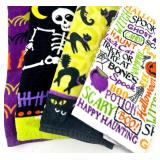 15 Halloween Kitchen Towels and Pumpkin Night Light