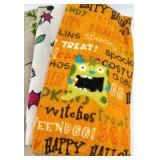 15 Halloween Kitchen Towels and Pumpkin Night Light