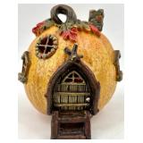 Halloween Cat Figurine and Pumpkin House Decorations