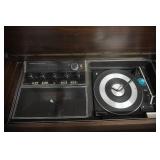 Ford Philco Vintage Wood Console Record Player With AM/FM Radio