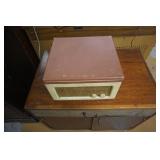 Ford Philco Vintage Wood Console Record Player With AM/FM Radio