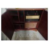 RCA Victor Vintage Wood Console Record Player